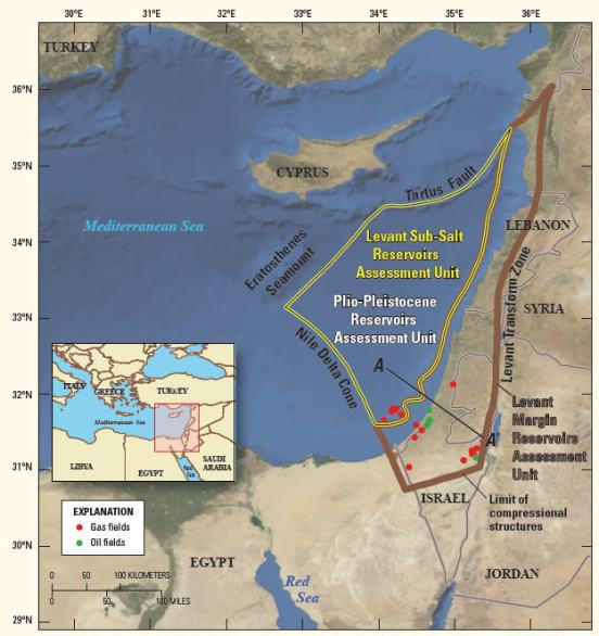 El petróleo descubierto por Israel es palestino Undiscovered